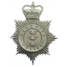 Hull City Police Helmet Plate - Queen's Crown