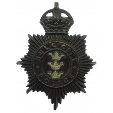 Hull City Police Night Helmet Plate - King's Crown