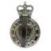 Hull City Police Cap Badge - Queen's Crown (Solid Centre)