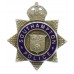 Southampton Police Senior Officer's Enamelled Cap Badge - King's Crown