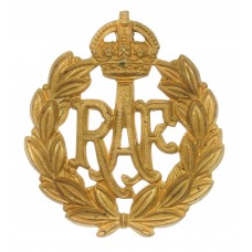 Royal Air Force (R.A.F.) Cap Badge - King's Crown