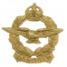 South African Air Force (S.A.A.F.) Cast Cap Badge - King's Crown