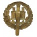 Northamptonshire Regiment WWI All Brass Economy Cap Badge