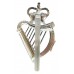 London Irish Pipers Anodised (Staybrite) Caubeen Badge