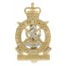 Kent & County of London Yeomanry (Sharpshooters) Anodised (Staybrite) Cap Badge