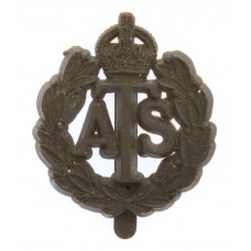 Auxiliary Territorial Service (A.T.S.) Plastic Economy Cap Badge