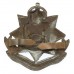 East Surrey Regiment Officer's Service Dress Cap Badge - King's Crown