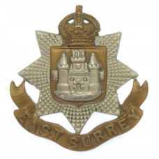 Edwardian East Surrey Regiment Cap Badge 