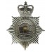 Dover Harbour Board Police Helmet Plate - Queen's Crown
