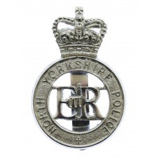North Yorkshire Police Cap Badge - Queen's Crown