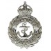 Admiralty Constabulary Chrome Cap Badge - King's Crown