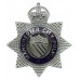 Manchester City Police Senior Officer's Enamelled Cap Badge - King's Crown