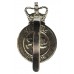 Surrey Police Enamelled Cap Badge - Queen's Crown