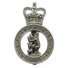 Warwickshire Constabulary Cap Badge - Queen's Crown
