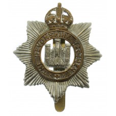 Devonshire Regiment Cap Badge - King's Crown