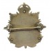 Border Regiment Officer's Silver & Enamel Cap Badge - King's Crown