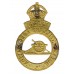 Royal Artillery Association Cross Belt Badge - King's Crown