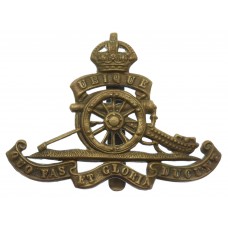Royal Artillery Cap Badge - King's Crown