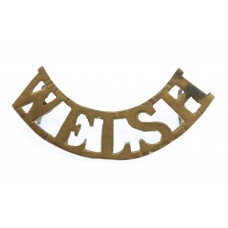 Welsh Regiment (WELSH) Shoulder Title