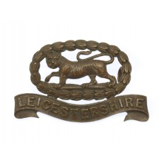 Leicestershire Regiment Officer's Service Dress Collar Badge