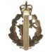 Royal Army Dental Corps (R.A.D.C.) Anodised (Staybrite) Cap Badge - Queen's Crown