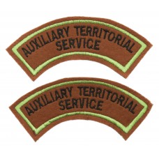 Pair of Auxiliary Territorial Service A.T.S. (AUXILIARY TERRITORI