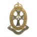 Queen Alexandra's Imperial Military Nursing Service (Q.A.I.M.N.S.) Silvered & Gilt Cap Badge