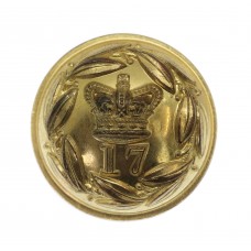 Victorian 17th (Leicestershire) Regiment of Foot Officer's Button (25mm)