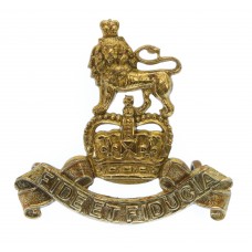 Royal Army Pay Corps Officer's Cap Badge - Queen's Crown
