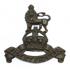 Royal Army Pay Corps (R.A.P.C.) Officer's Service Dress Cap Badge - King's Crown