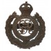 George V Royal Engineers Officer's Service Dress Cap Badge