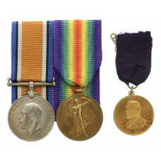 WW1 British War & Victory Medal Pair with John Shillito C.W.S. Jubilee Medal - Pte. G. Coope, King's Own Yorkshire Light Infantry