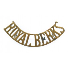 Royal Berkshire Regiment (ROYAL BERKS) Shoulder Title