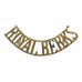 Royal Berkshire Regiment (ROYAL BERKS) Shoulder Title