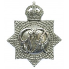 George VI Control Commission Germany Police Cap Badge