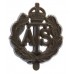 Auxiliary Territorial Service (A.T.S.) WW2 Plastic Economy Cap Badge