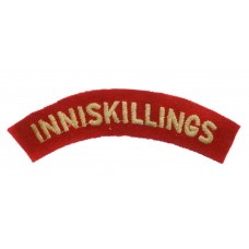 Royal Inniskilling Fusiliers (INNISKILLINGS) Cloth Shoulder Title