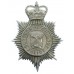 Grimsby Borough Police Helmet Plate - Queen's Crown