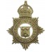 Grimsby Borough Police Helmet Plate - King's Crown