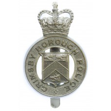 Grimsby Borough Police Cap Badge - Queen's Crown