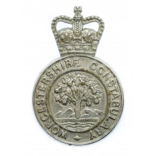 Worcestershire Constabulary Cap Badge - Queen's Crown