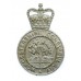 Worcestershire Constabulary Cap Badge - Queen's Crown