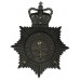 Worcestershire Constabulary Night Helmet Plate - Queen's Crown