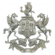 Exeter City Police Coat of Arms Helmet Plate