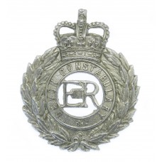 Devon Constabulary Wreath Cap Badge - Queen's Crown