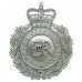 Devon Constabulary Wreath Helmet Plate - Queen's Crown