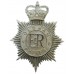 Oldham Borough Police Helmet Plate- Queen's Crown