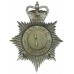 Oldham Borough Police Helmet Plate- Queen's Crown
