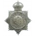 Oldham Borough Police Helmet Plate- King's Crown
