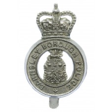 Barnsley Borough Police Cap Badge - Queen's Crown